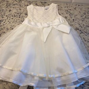Girls Special Occasion Ivory Dress